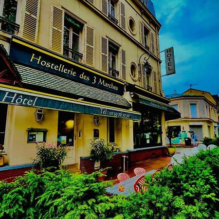 Hotel Des 3 Marches- Logis Hotel Restaurant Le Vesinet Ngoại thất bức ảnh